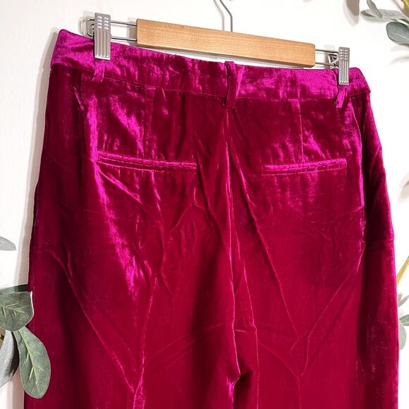MKT Studio Pink Velvet Pants - Picture 5 of 8